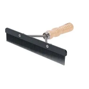 Weaver Leather Show Comb With Wood Handle And Replaceable Black Plastic Blade 1