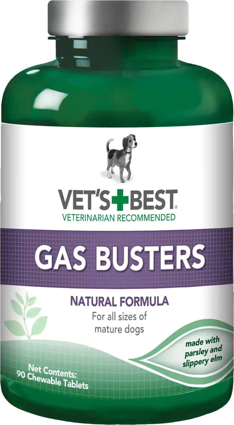Vet's Best Gas Buster Tablets 1