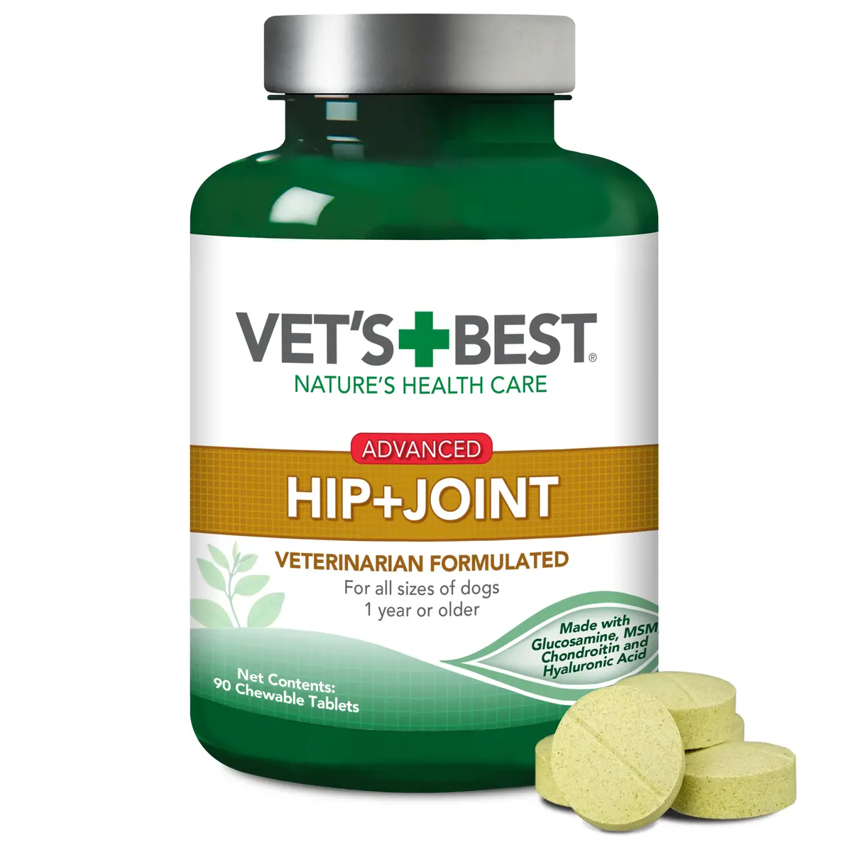 Vet's Best Hip & Joint Dog Supplements Advanced 1