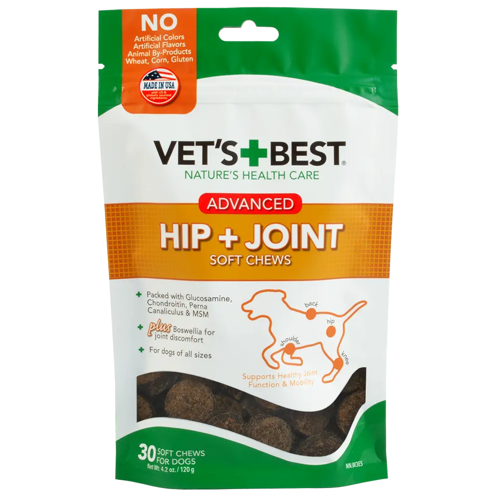 Vet's Best Advanced Hip + Joint Soft Chews 1
