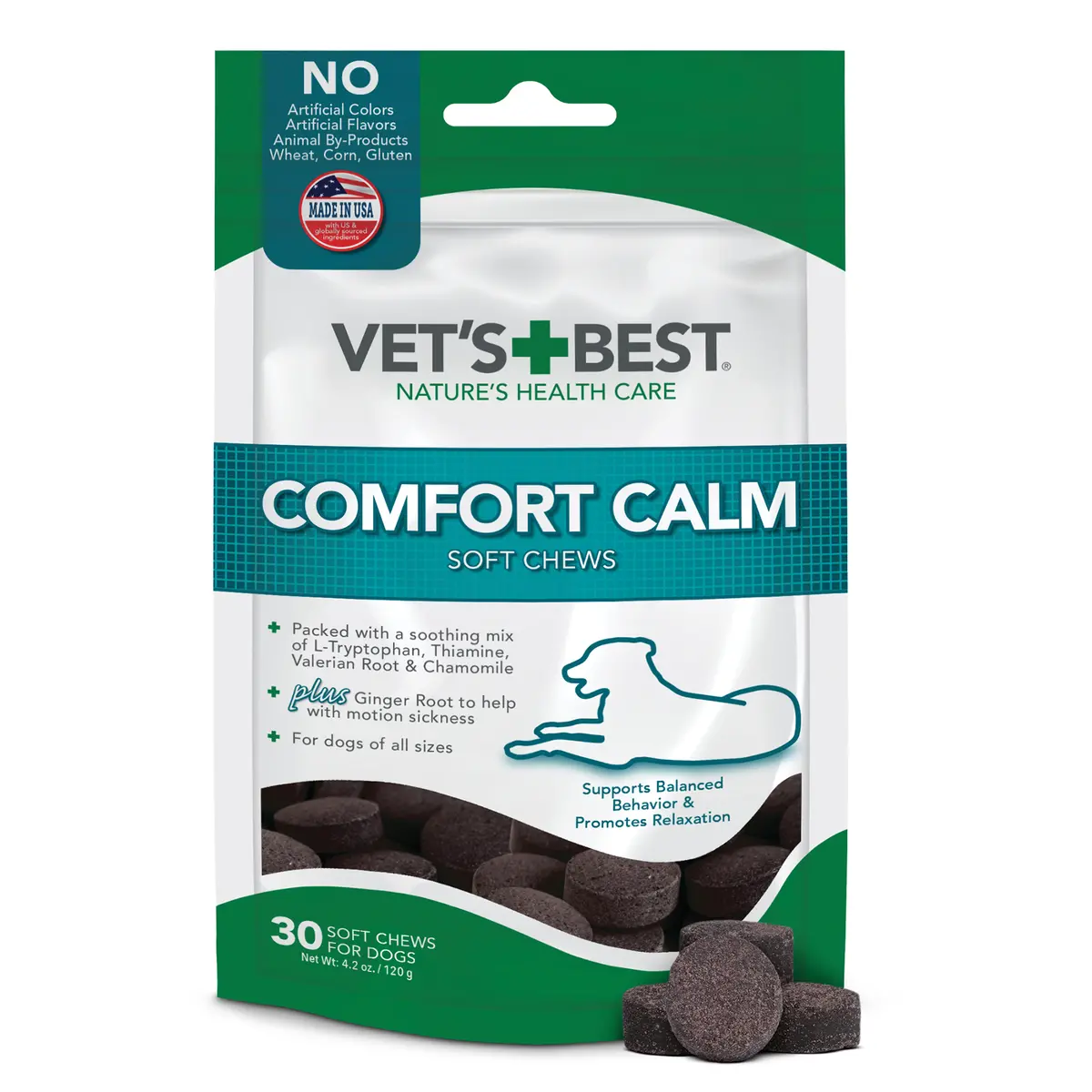 Vet's Best Comfort Calm Soft Chews 1