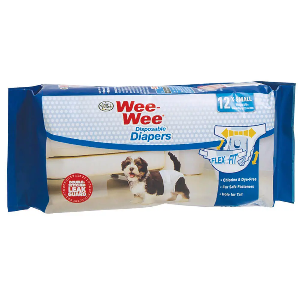 Four Paws Wee-Wee® Disposable Dog Diapers 1