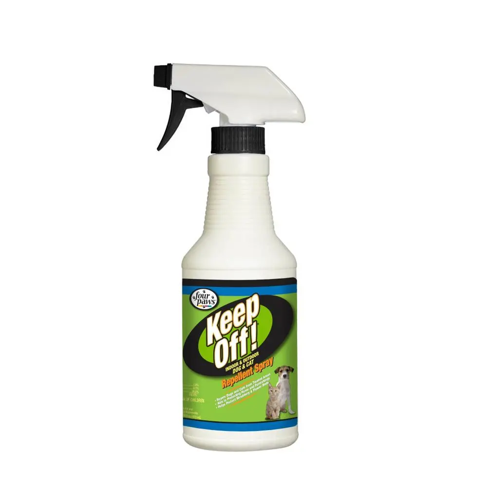 Four Paws Keep Off!® Cat & Kitten Repellent Spray For Indoors & Outdoors 1