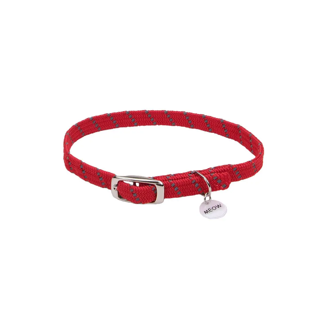 Coastal Pet Products Elastacat Reflective Safety Stretch Collar With Reflective Charm 2