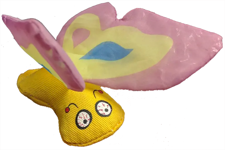 Duckyworld Yeowww! Butterflies Catnip Toy 1