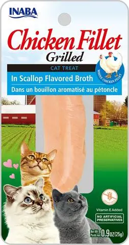 Inaba Grilled Chicken Fillet In Scallop Broth For Dogs 1