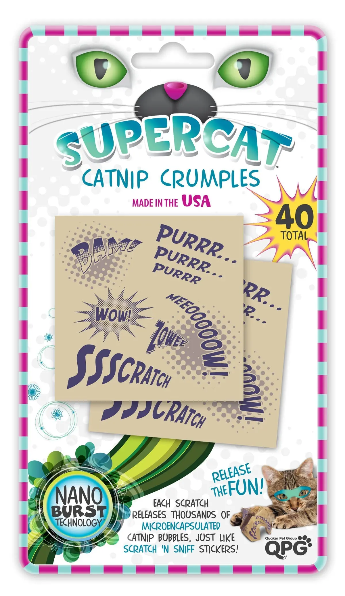 Supercat  Catnip Crumples 1