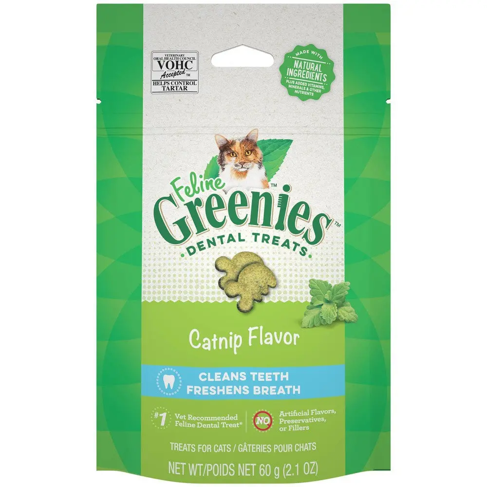 Feline Greenies™ Dental Treats Catnip Flavor 1