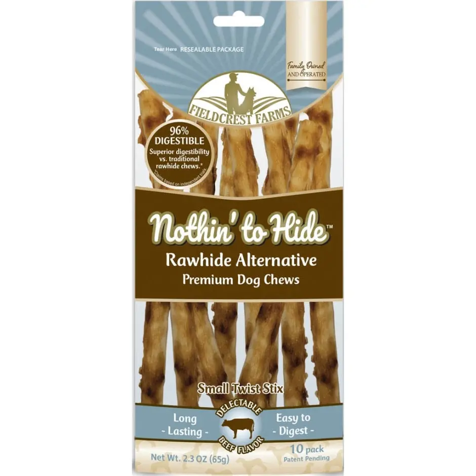 Fieldcrest Farms Rawhide Alternative Small Twist Stix 1