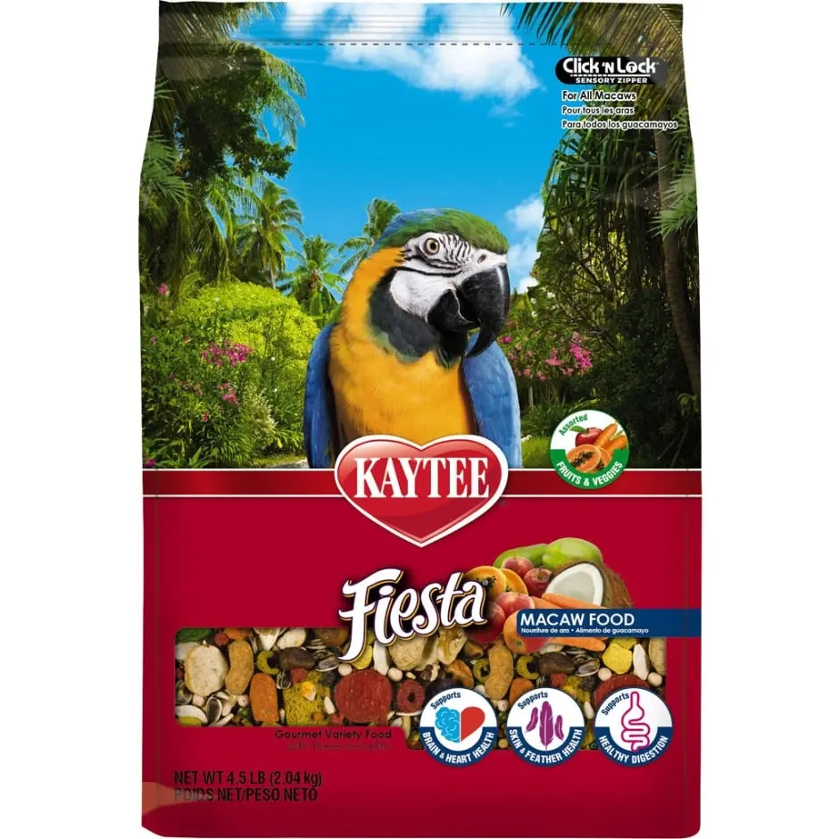 Fiesta Max Macaw Food 1