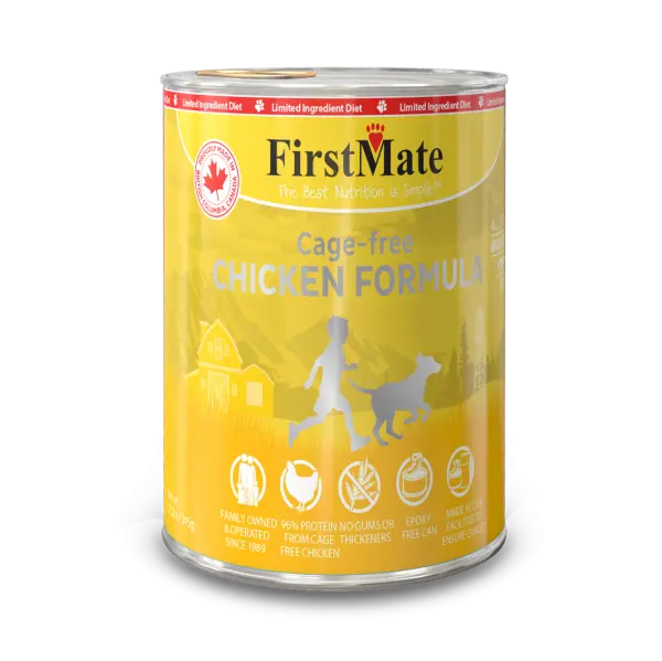 Firstmate Pet Foods Limited Ingredient – Cage Free Chicken Formula For Dogs 1