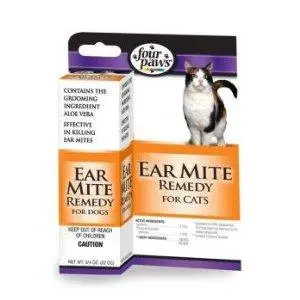 Four Paws Ear Mite Remedy For Cats 1