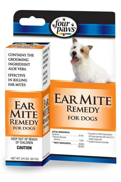 Four Paws Ear Mite Remedy For Dogs 1