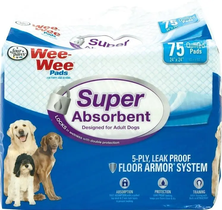 Four Paws Wee-Wee Pads For Adult Dogs 1