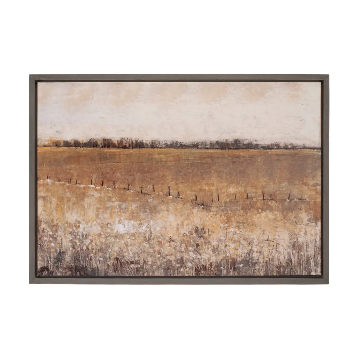 Framed Field Landscape Print 1