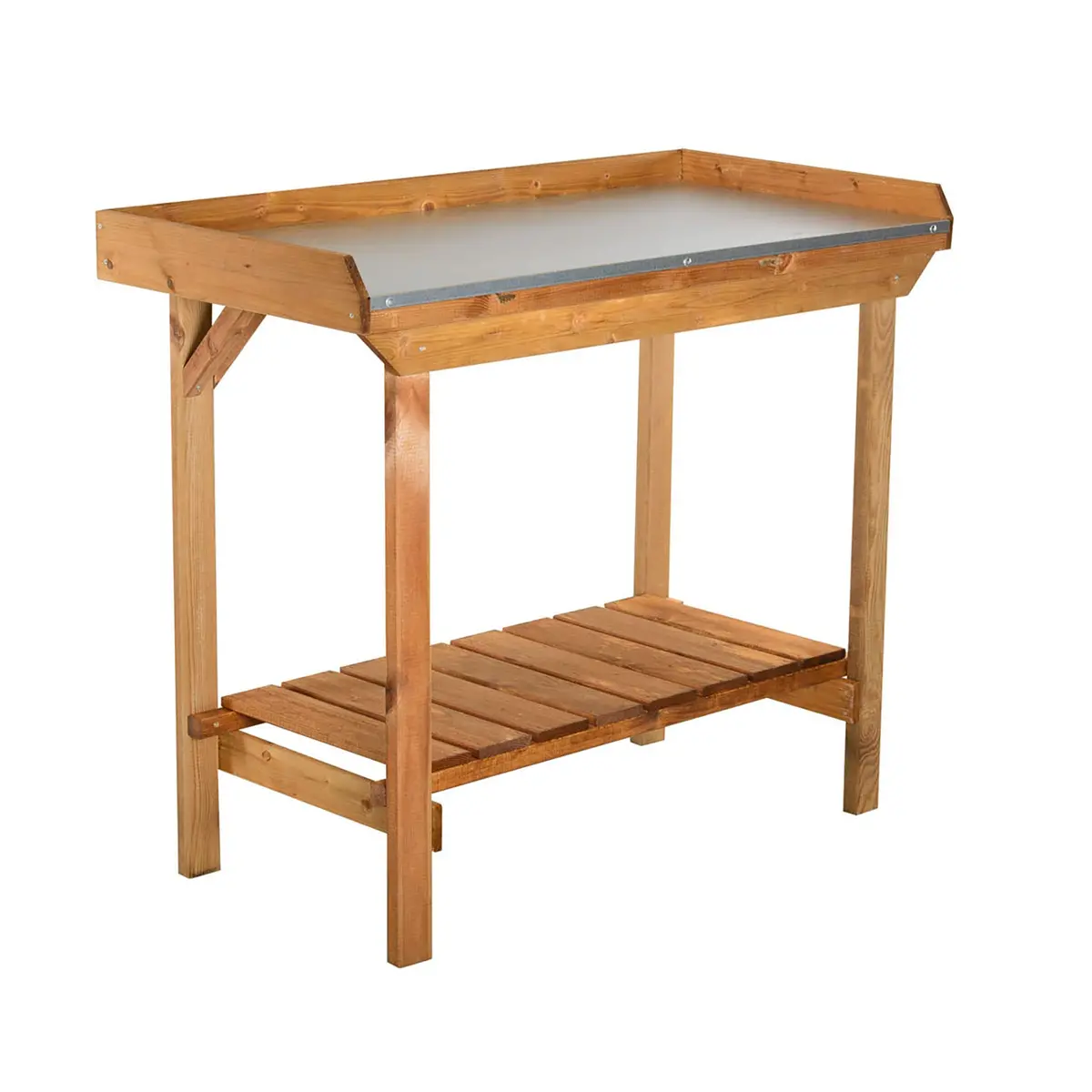 Gardener's Table With Tin Surface 1