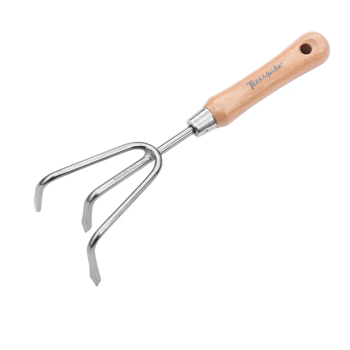 Stainless Steel Cultivator With Bamboo Handle 1