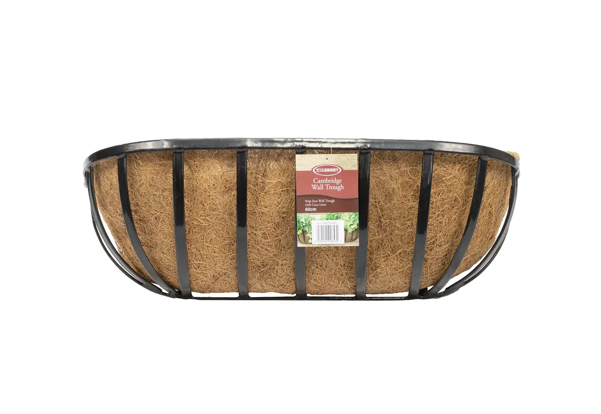 24" Cambridge Premium Wall Trough With Coco Liner 1