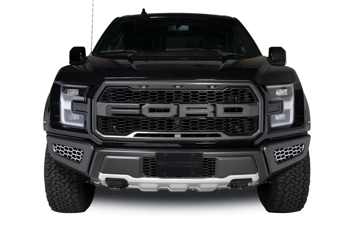 Putco Bumper Grille Inserts Hex-Shield Style 2017-2020 Ford Raptor 1