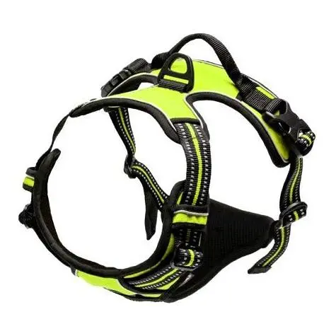 Reflective No-Pull Dog Harness - High Vis Yellow 1
