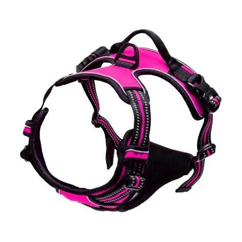 Reflective No-Pull Dog Harness - Pink 1