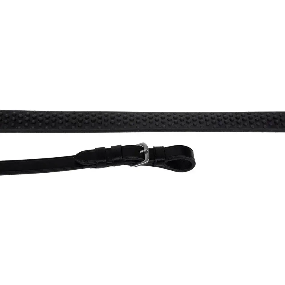 Rhinegold Leather Rubber Grip Reins 1