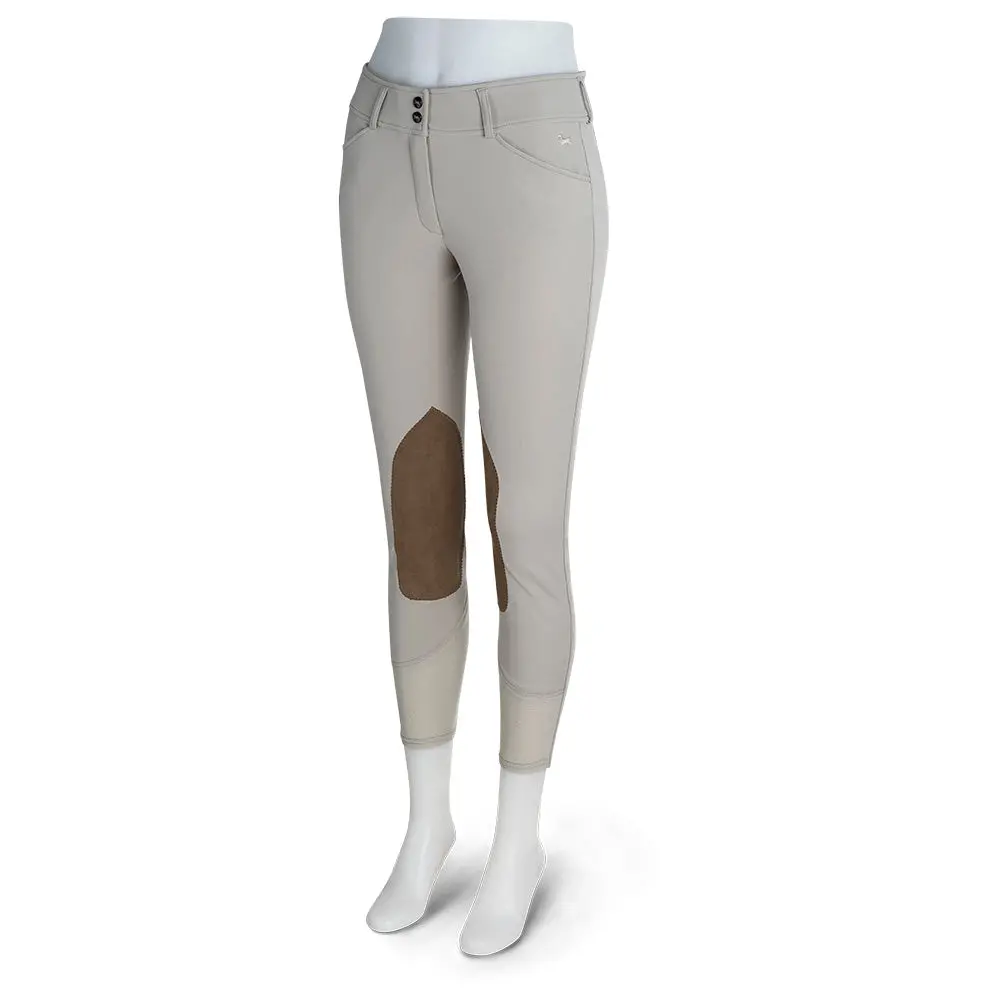 Rj Classics Anna Mid-Rise Front Zip Ladies’ Knee Patch Breech 1
