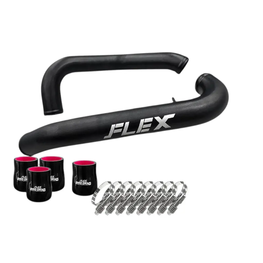 Flex Intercooler Hard Pipes Dmax 2012 - 2016 (Black) 1