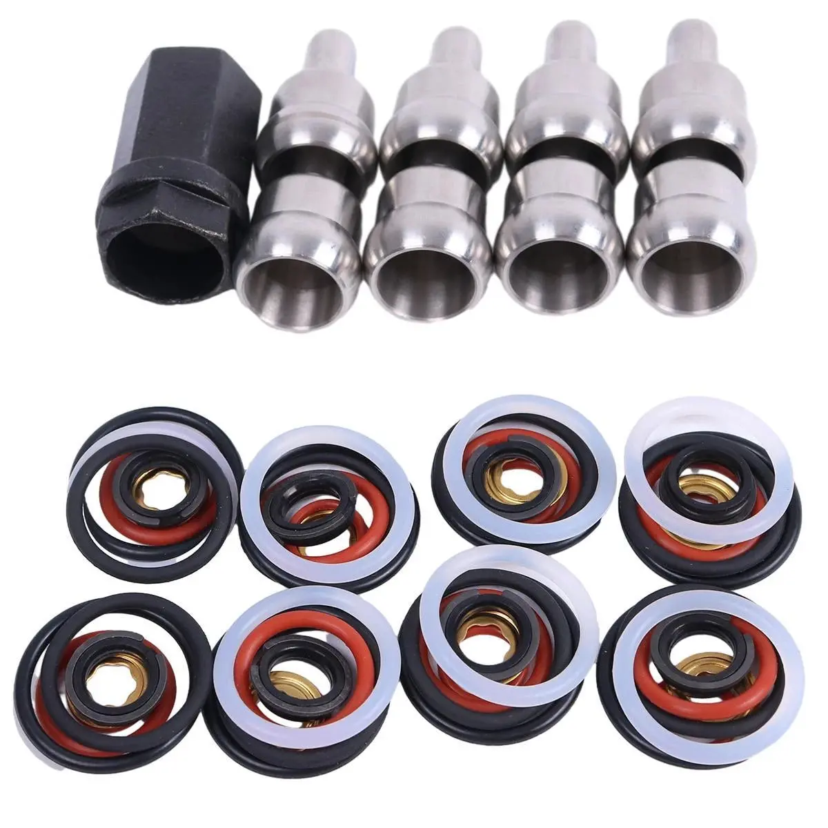 Oil Rail Leak Repair Kit For 6.0L Powerstroke For Ford F250 F350 (2003-2007) 1