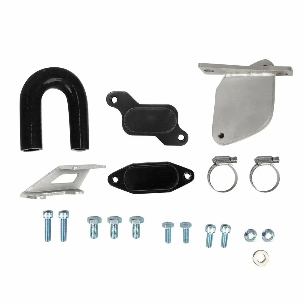 6.6 Egr Valve Delete Cooler Delete Kit For Chevy Silverado Gmc Sierra 2500 3500 Hd 6.6L Duramax Lmm 2007 - 2010 1