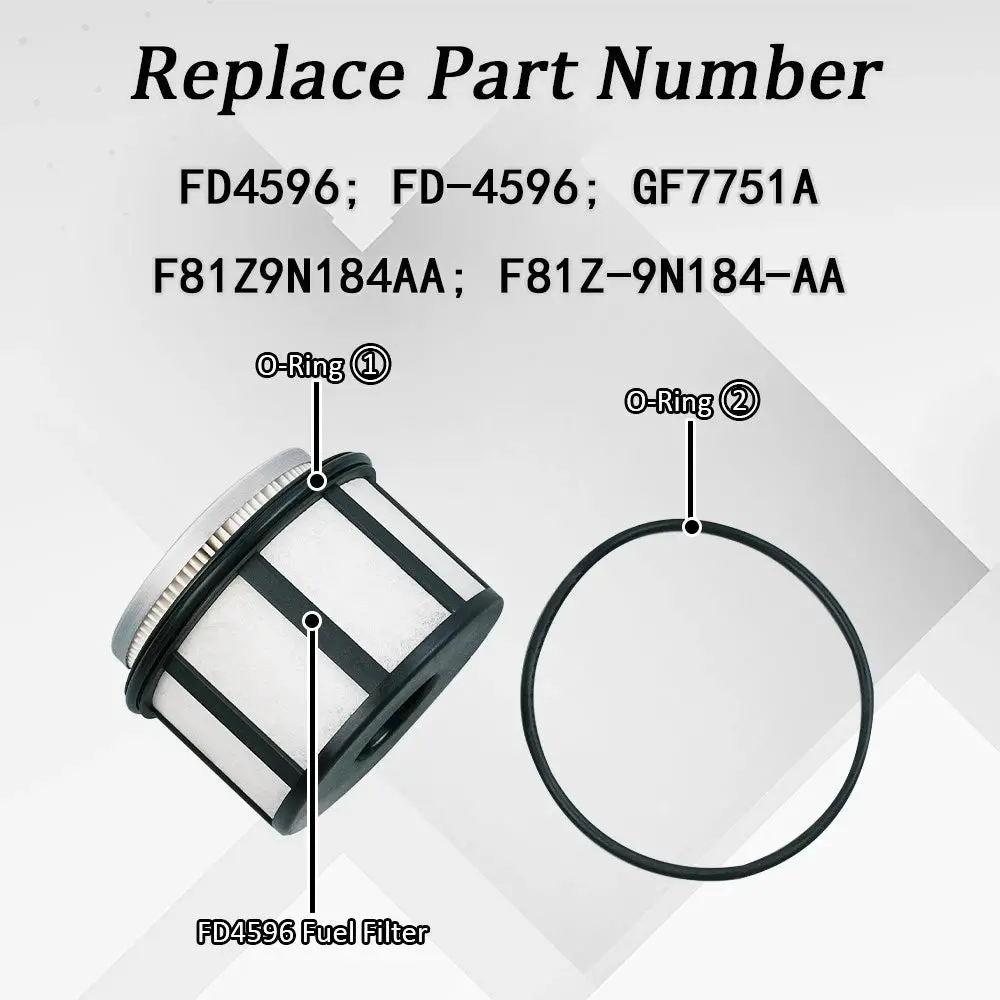 Fd4596 Fuel Filter For 7.3L Diesel For Ford E350 F250 F350 F450 (1999-2003) 2