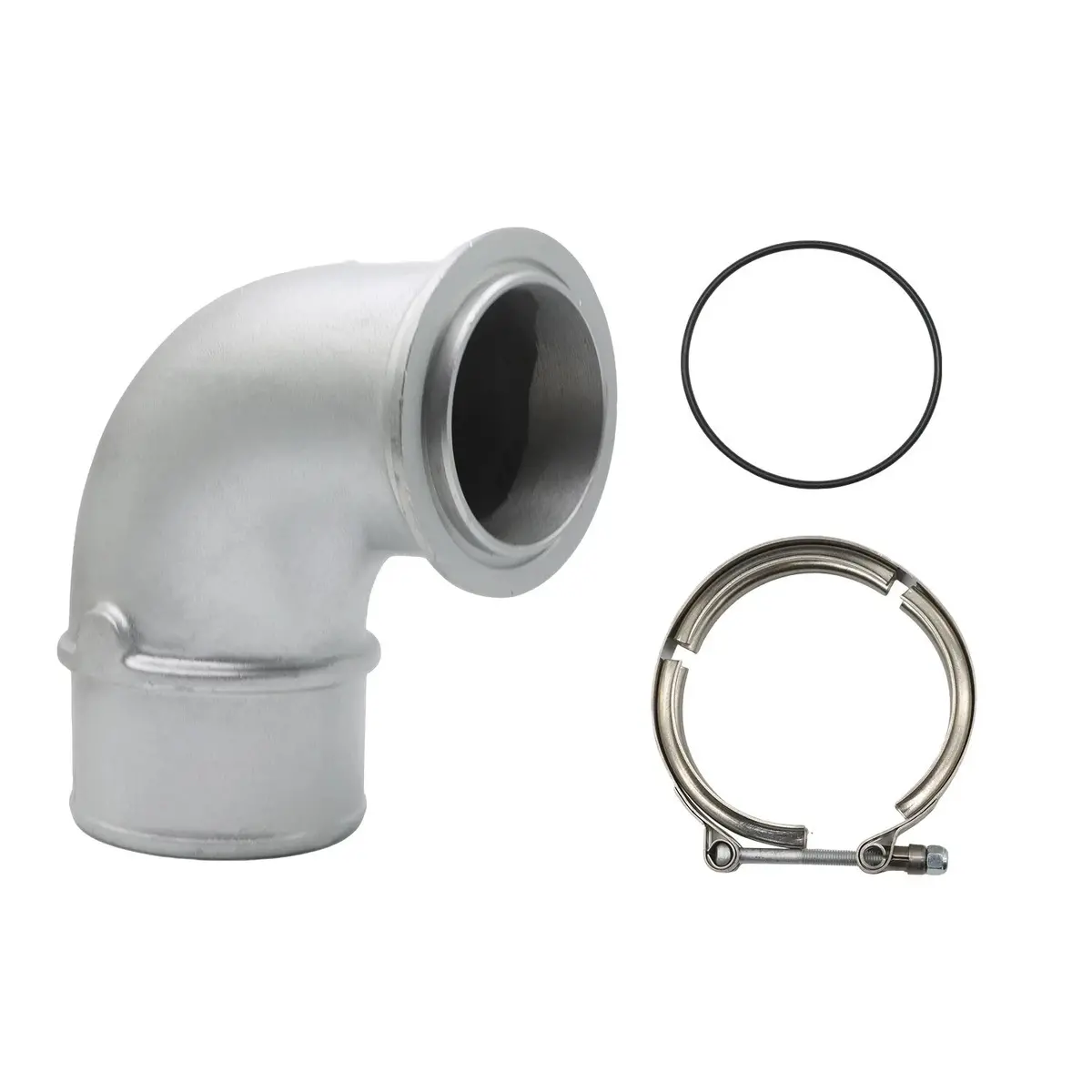 V-Band 90 Degree Turbo Elbow For Cummins Isx 15L Engine (2007-2018) 1