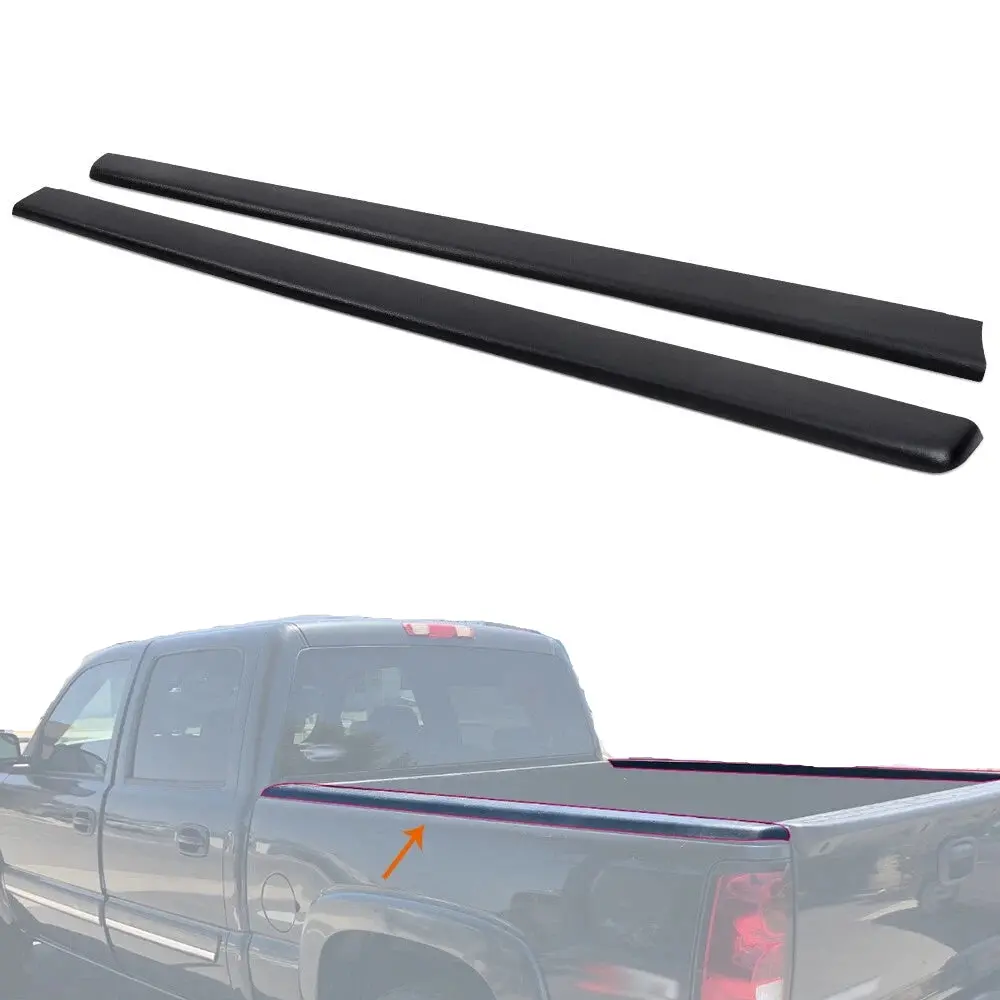 Truck Bed Cap Molding Rail Cover 6.5Ft For 4.3L/5.3L/6.6L Chevy Silverado/Gmc Sierra (1999-2007) 1
