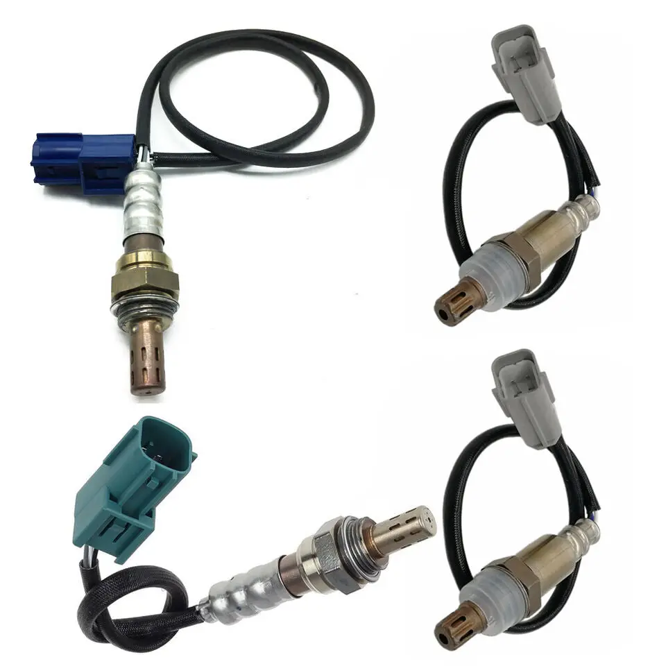2007-2010 Nissan Pathfinder Frontier Xterra 4.0L 4Pcs Oxygen Sensor Up&Down 234-9072 234-4297 234-4313 1