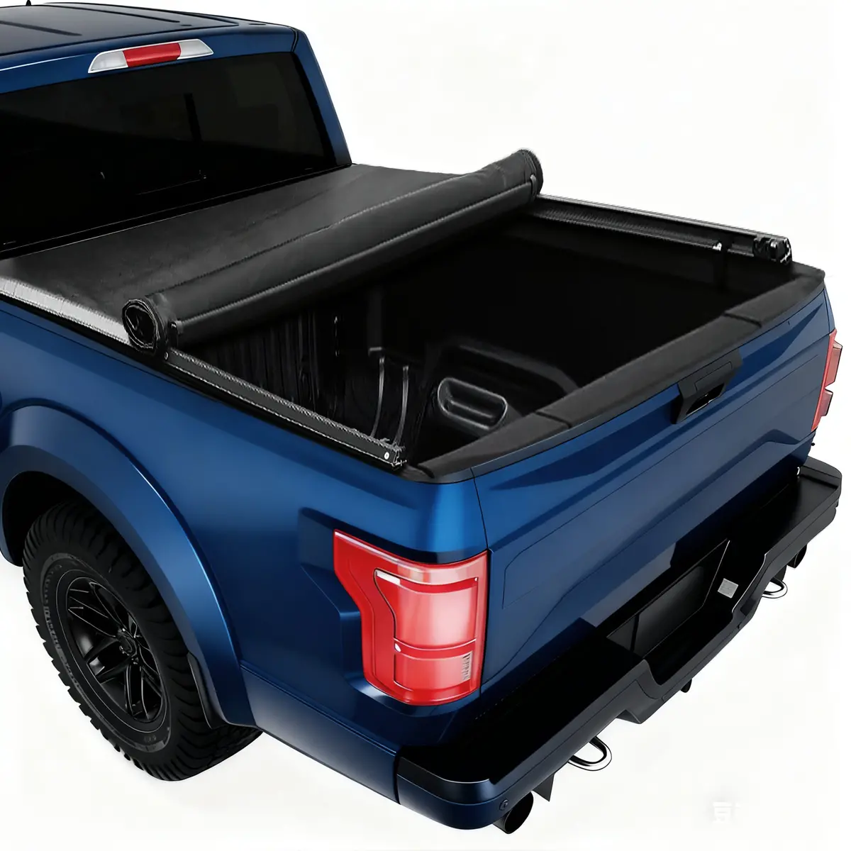 Seguler 6.8Ft Soft Roll Up Tonneau Cover Truck Bed For 1999-2016 Ford F250 F350 1