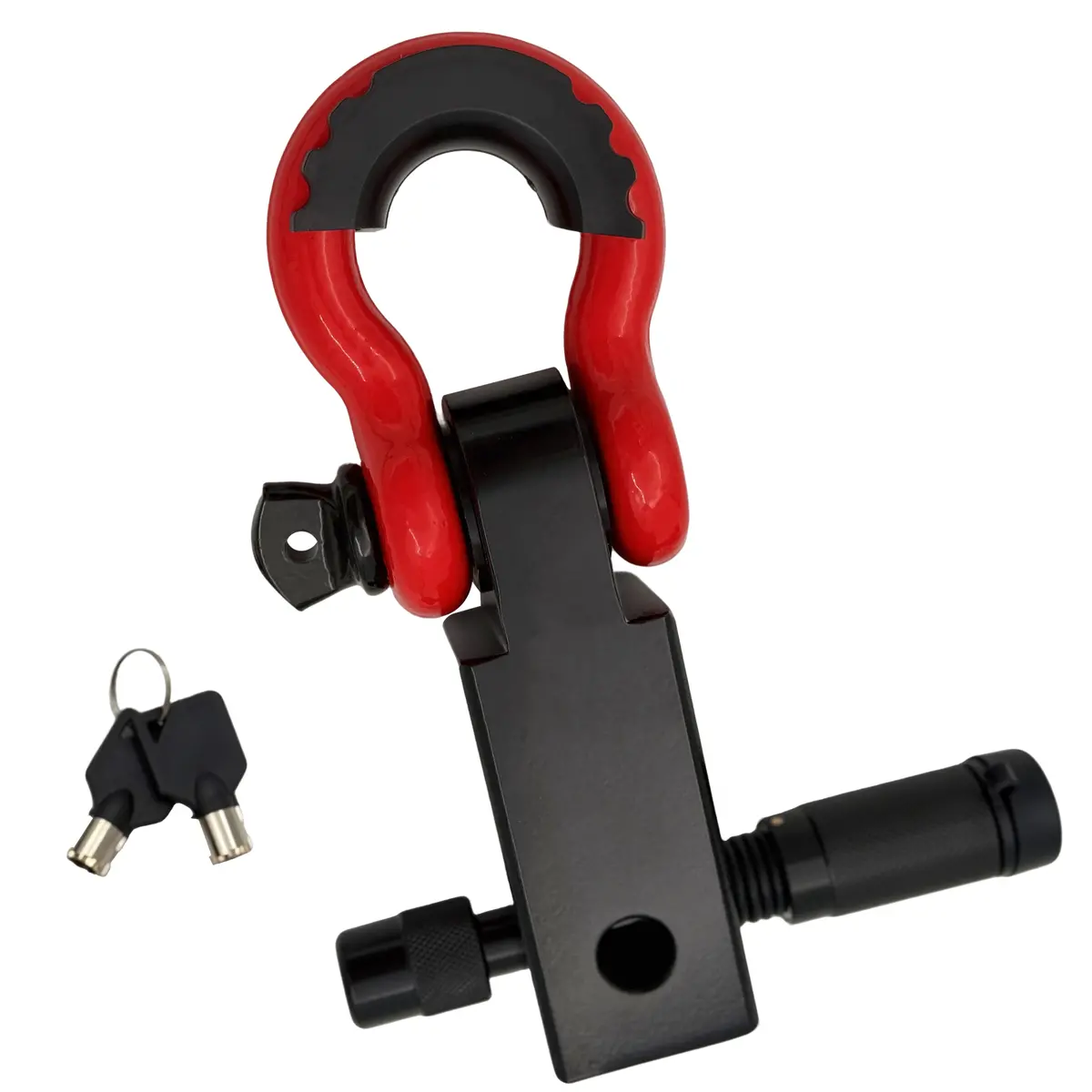 Seguler 2" Shackle Hitch 38,500 Lbs Break Strength With 3/4" D-Ring & 5/8" Lock Pin 1