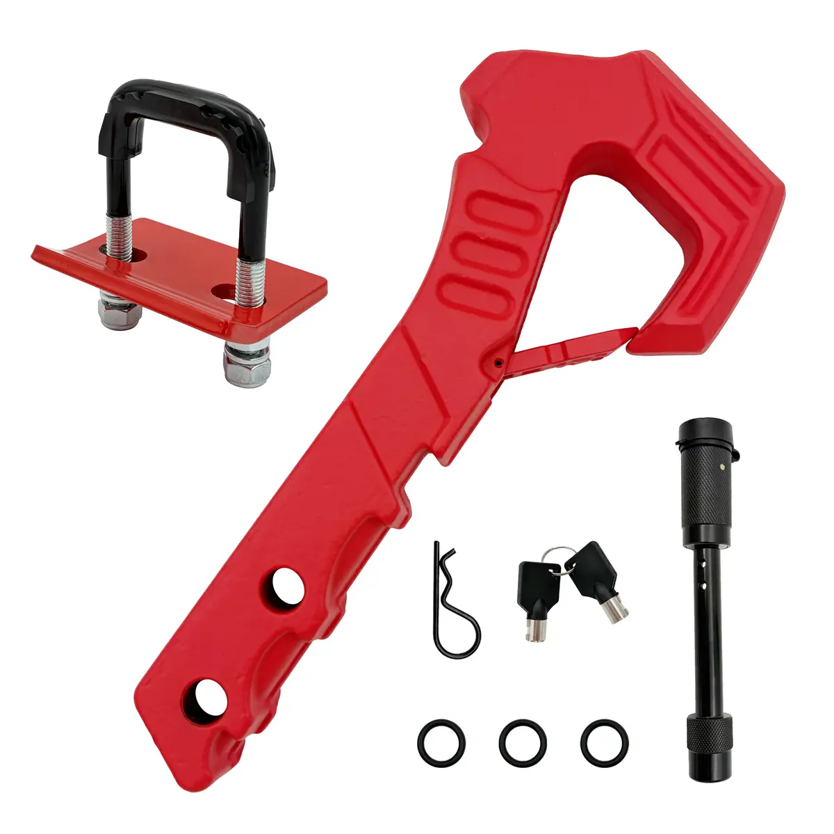Seguler 2" Scorpion Tail Hook With Tightener & Pin 88,000 Lbs Bs 1