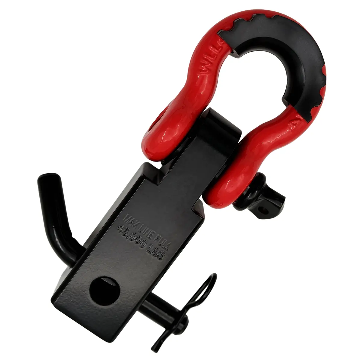Seguler 2" Shackle Hitch 38,500 Lbs Break Strength With 3/4" D-Ring & 5/8" Hitch Pin 1
