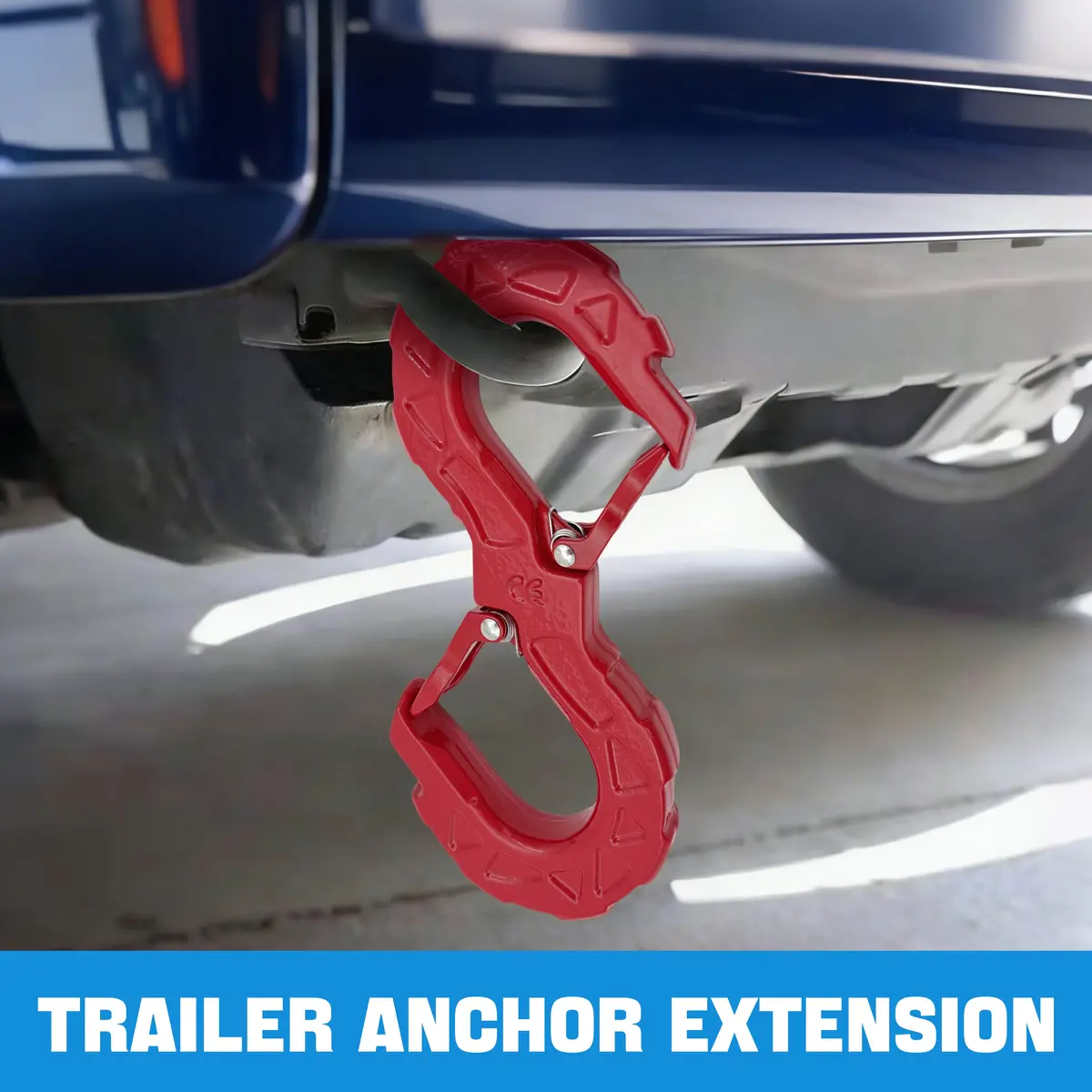 Seguler 3/8" S-Hook Heavy Duty Tow Hook 31,000 Lbs Break Strength 2