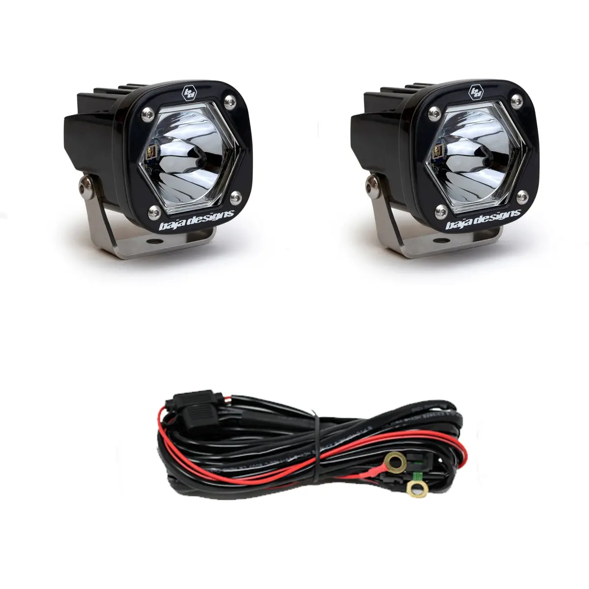 Baja Designs S1 (Laser) Led Lights (Black Case) (Sold In Pairs) 1