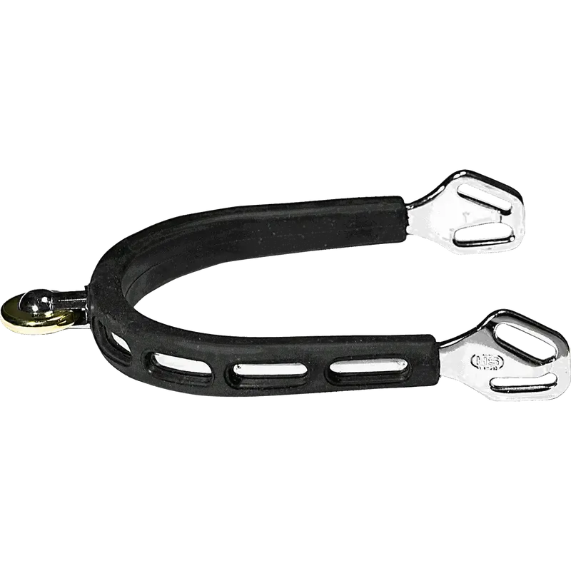 Herm Sprenger® Ultra Fit Extra Grip Spurs With Balkenhol Fastening - Horizontal Comfort Roller 1