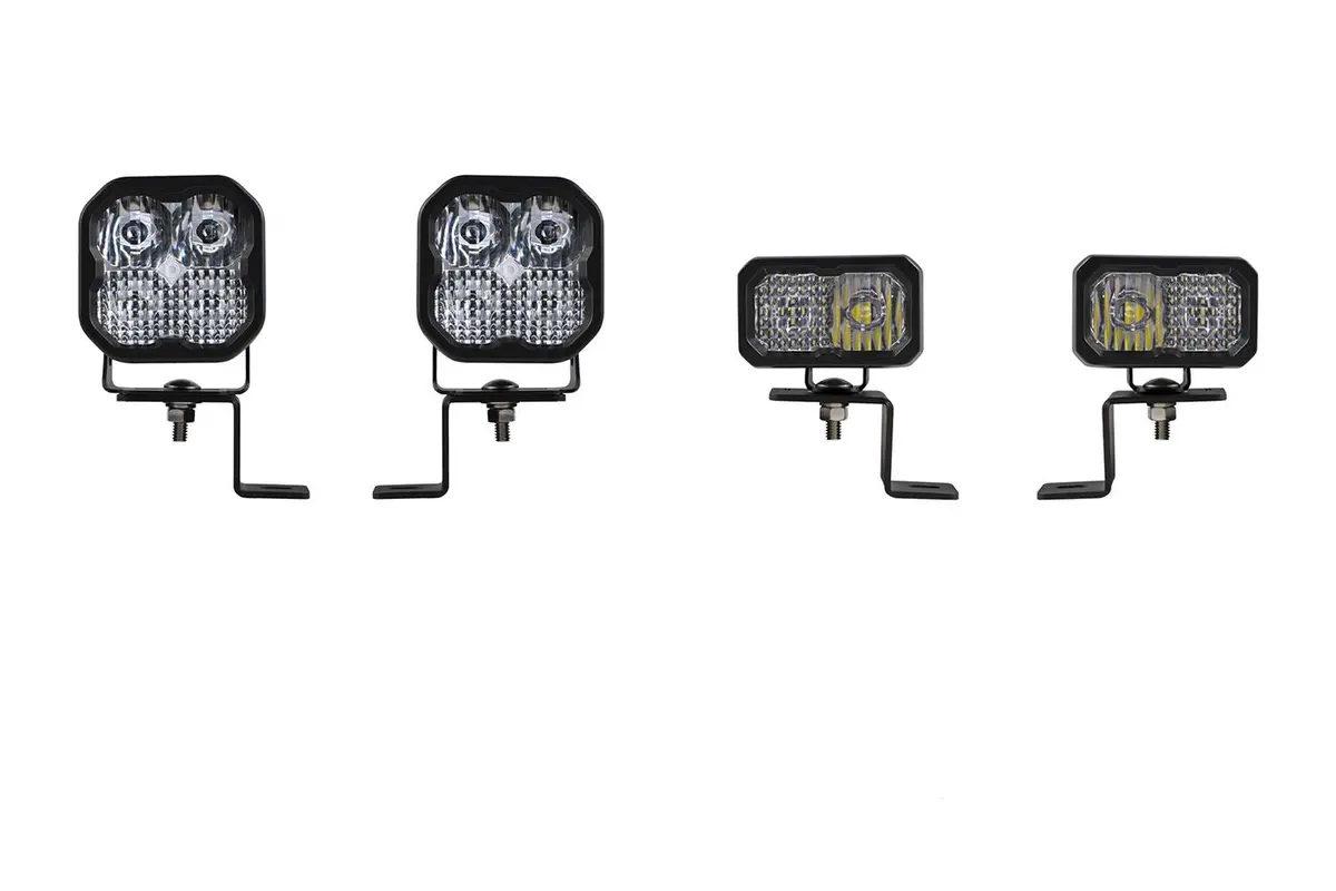 Stage Series Backlit Ditch Light Kit For 2021-2025 Ford F-150 1