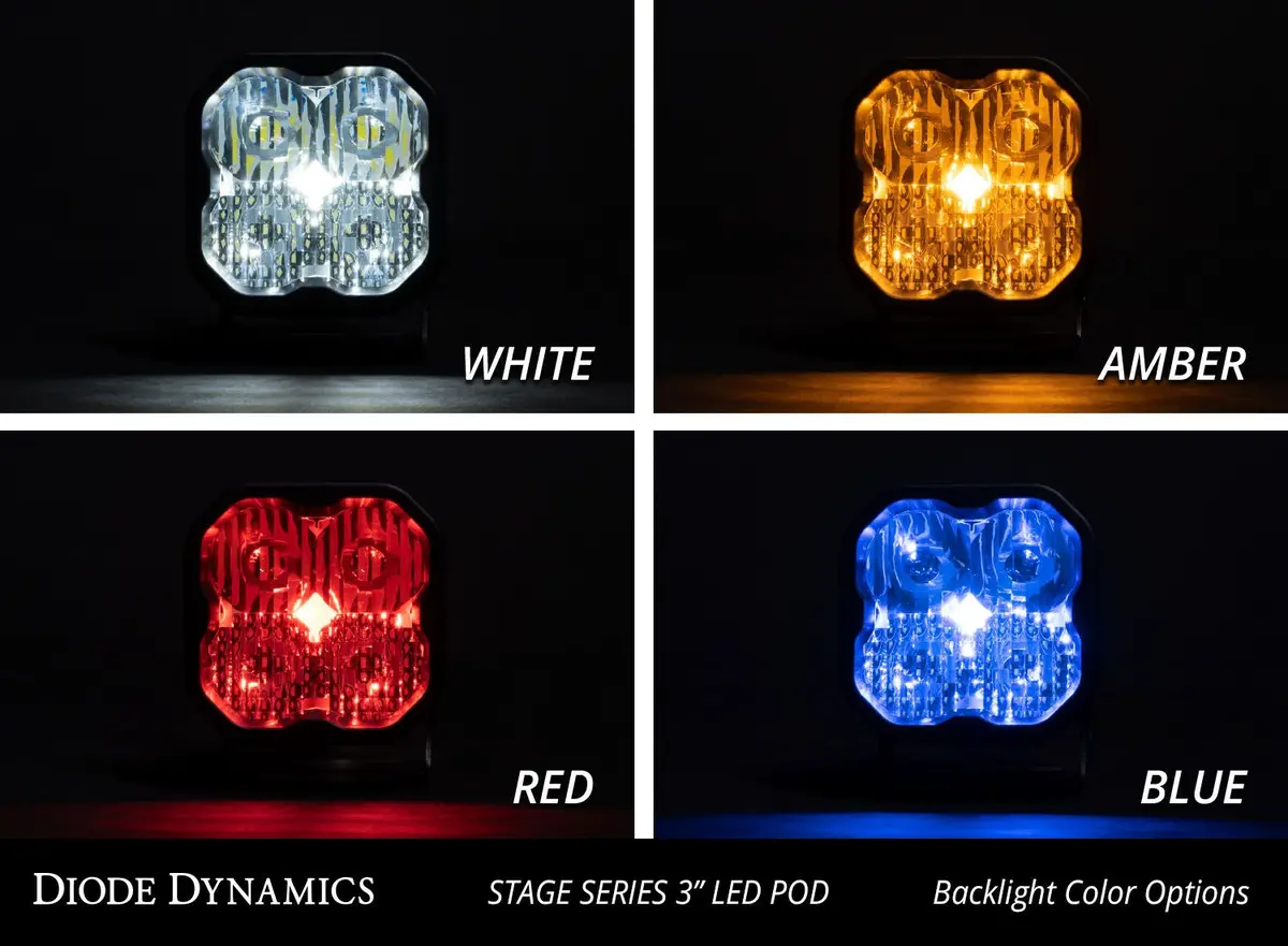 Stage Series 3" Sae/Dot White Max Led Pod (One) 5