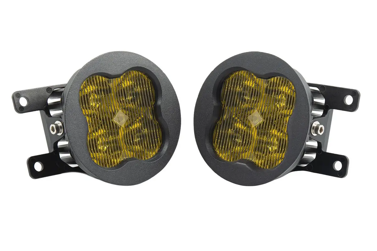 Ss3 Led Fog Light Kit For 2013-2016 Scion Fr-S (W/ Amber Backlights) 1