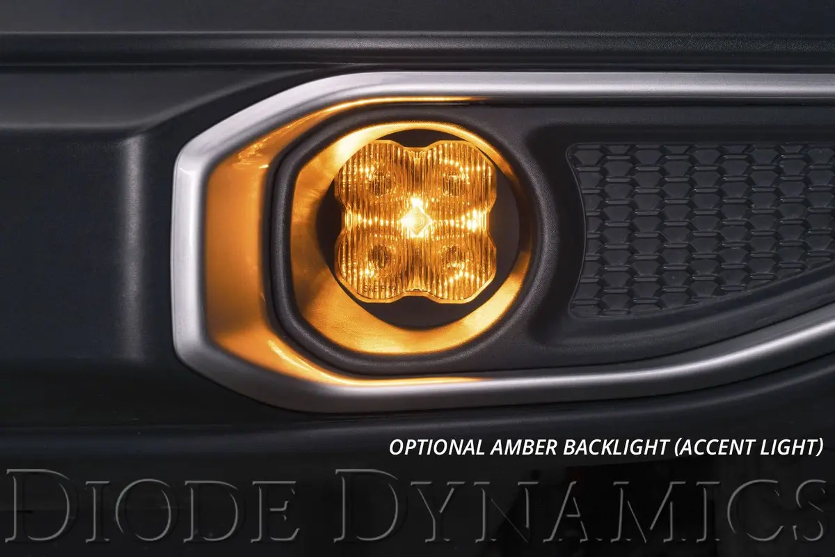 Ss3 Led Fog Light Kit For 2007-2012 Nissan Sentra (W/ Amber Backlights) 5
