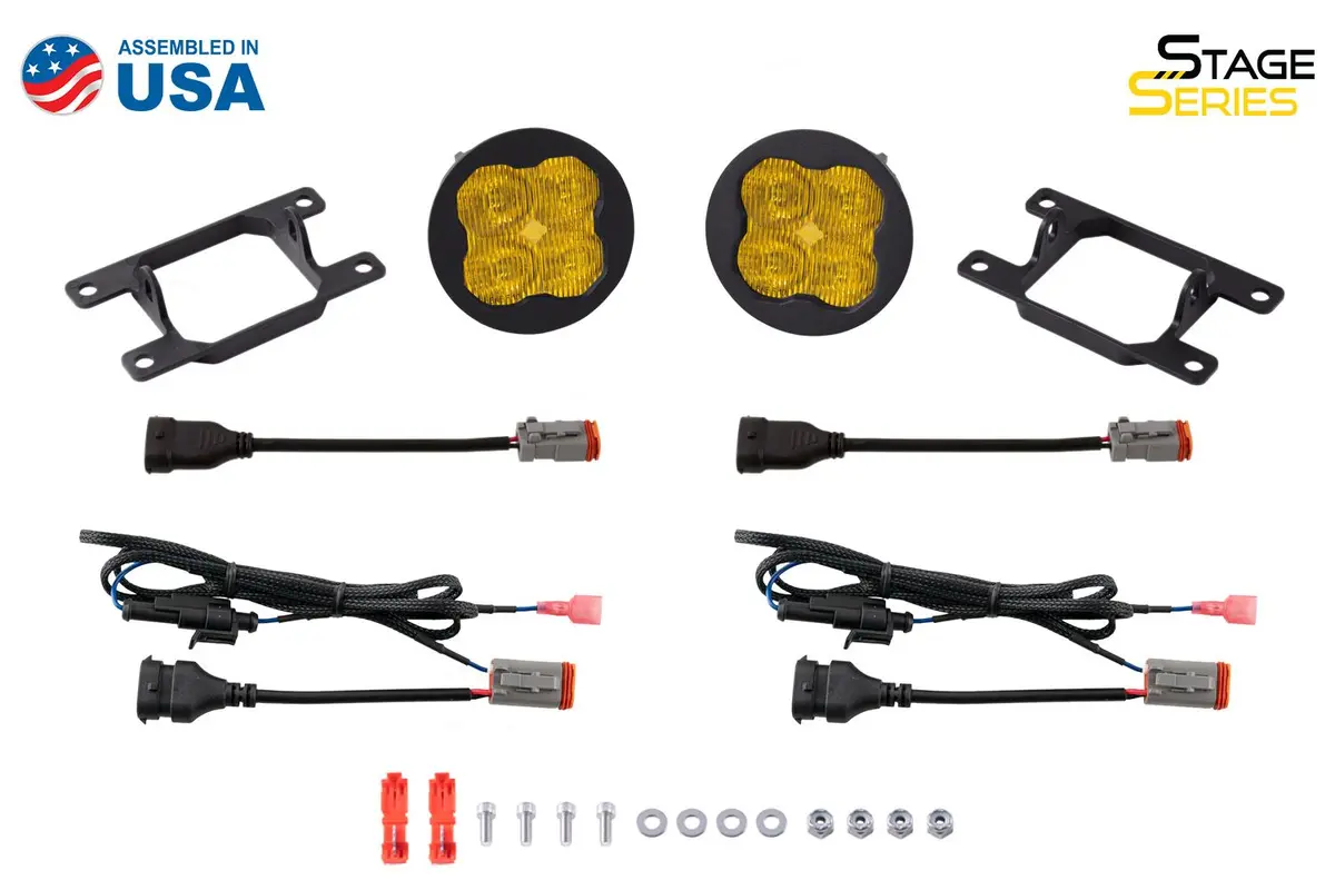 Ss3 Led Fog Light Kit For 2012-2014 Subaru Impreza (W/ Amber Backlights) 6