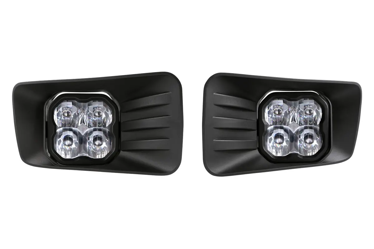 Ss3 Led Fog Light Kit For 2015-2020 Chevrolet Suburban (W/ Amber Backlights) 1