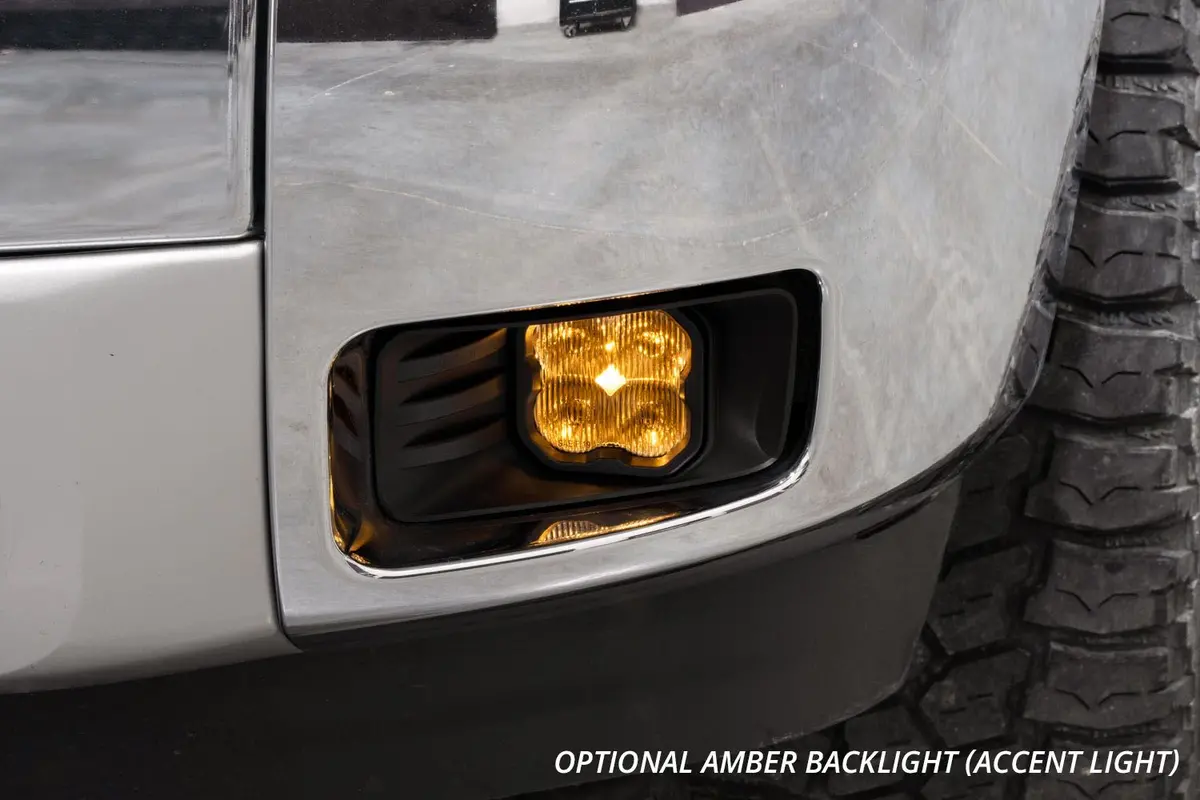 Ss3 Led Fog Light Kit For 2015-2020 Chevrolet Tahoe (W/ Amber Backlights) 3