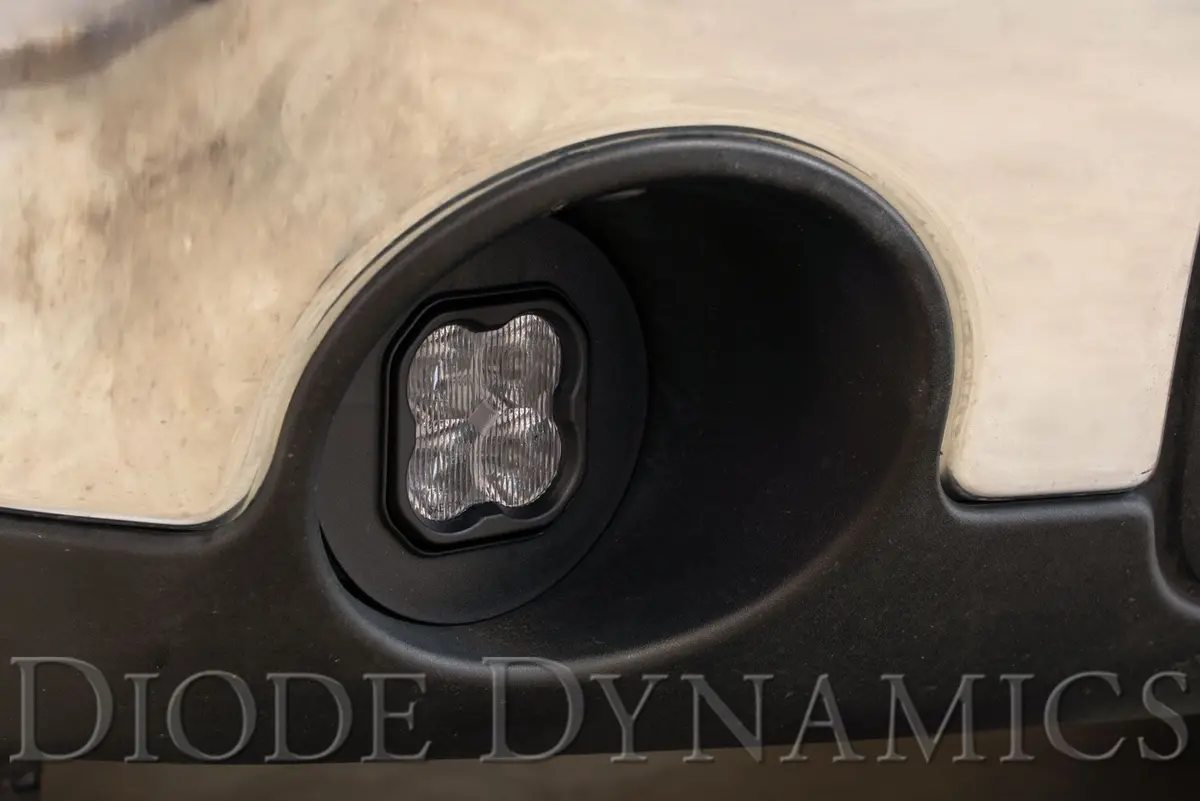 Ss3 Led Fog Light Kit For 2007-2014 Gmc Sierra 2500/3500 (W/ Amber Backlights) 2