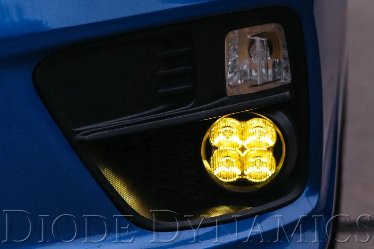 Ss3 Led Fog Light Kit For 2007-2012 Nissan Sentra (W/ Amber Backlights) 2
